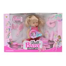 Fashion Suit Baby Doll With Accessory - სათამაშო თოჯინა აქსესუარებით
