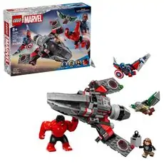 Lego Super Heroes 76292 Captain America vs. Red Hulk Battle