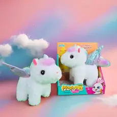 Mini Plush Pet Beautiful Unicorn With Sound And Action - რბილი სათამაშო უნიქორნი