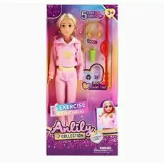 Fashion Doll Exercise Enjoyment– სათამაშო თოჯინა აქსესუარებით