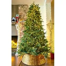 Christmas Tree  210 CM With Lights PE+PVC - ნაძვის ხე შერეული სილიკონის წიწვებით და განათებით
