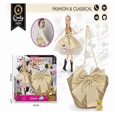 Fashion Doll With Bag – სათამაშო თოჯინა ჩანთით