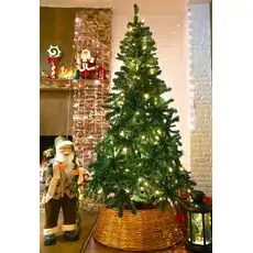 Christmas Tree With Lights 210 CM საახალწლო ნაძვის ხე განათებით