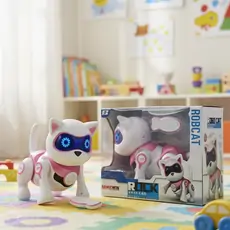 Rock Remote Control Robot Cat -  სათამაშო რობოტი კატა