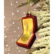 Engagement Ring Hanging Decoration - ნაძვის ხის სათამაშო