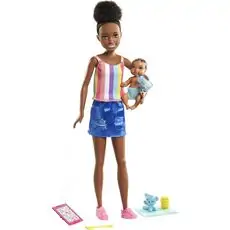 Barbie Skipper Babysitters GRP12 ბარბის სათამაშო თოჯინა