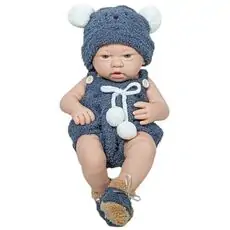 Baby So Lovely Doll  With Pompon Hat Blue - საბავშვო სათამაშო თოჯინა  ქუდით