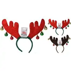 Reindeer Horns Headband საახალწლო თმის აქსესუარი
