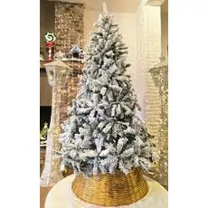 Christmas Tree 210 CM Snow-Covered - საახალწლო ნაძვის ხე დათოვლილი ტოტებით