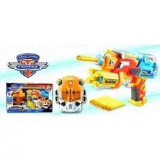 Super Blaster Sharp-Shooter - სათამაშო თოფი აქსესუარებით