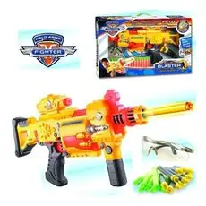 Jack Royal Field Arms Fighter Space Blaster - სათამაშო თოფი აქსესუარებით