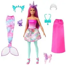Barbie Doll And Fantasy Pets ბარბის თოჯინა აქსესუარებით