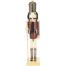 Nutcracker Christmas Decoration Brown - საახალწლო დეკორაცია მაკნატუნა