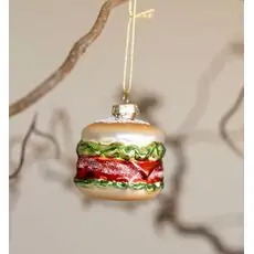 Humburger Christmas Hanging Decoration - ნაძვის ხის სათამაშო