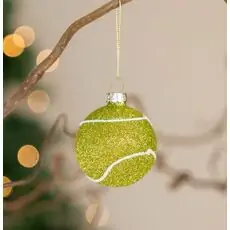 Tennis Christmas Ball Hanging Decoration - ნაძვის ხის სათამაშო