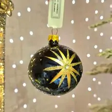 Big Star Christmas Ball Hanging Decoration - ნაძვის ხის სათამაშო