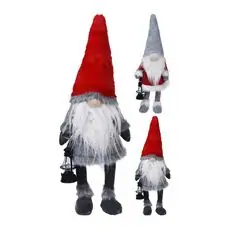 Gnome With Led Nose Christmas Decoration - საახალწლო დეკორატიული გნომი