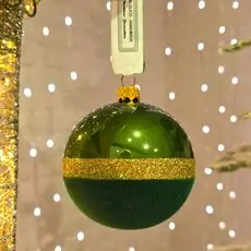 Half Velvet Ball Hanging Decoration - ნაძვის ხის სათამაშო