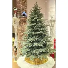 Christmas Tree PE + PVC 180 CM Light Green - საახალწლო ნაძვის ხე შერეული სილიკონის წიწვებით