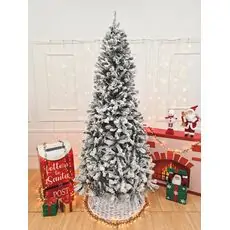 Christmas Tree PVC 240 CM Snow-Covered  - დათოვლილი ნაძვის ხე