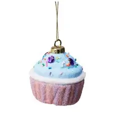 Cupcake Hanging Decoration - ნაძვის ხის სათამაშო