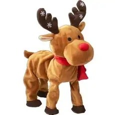 Dancing Reindeer Christmas Decoration - საახალწლო დეკორაცია მოცეკვავე ირემი