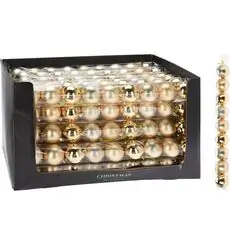 Christmas Hanging Decoration Ball Gold- ნაძვის ხის სათამაშოები