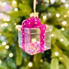 Gift Box Hanging Decoration - ნაძვის ხის სათამაშო