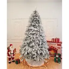 Christmas Tree 270 CM PE + PVC Snow-Covered - დათოვლილი ნაძვის ხე შერეული სილიკონის წიწვებით