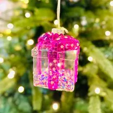 Gift Box Hanging Decoration - ნაძვის ხის სათამაშო