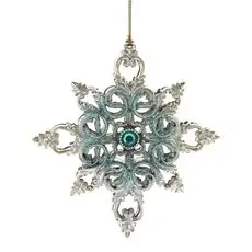 Snowflake Hanging Decoration - ნაძვის ხის სათამაშო