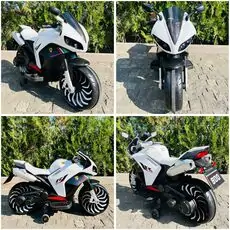 Electric Moto Ford Mustang White - ელექტრო მოტოციკლი