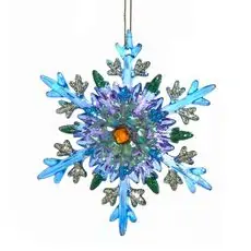 Snowflake Hanging Decoration - ნაძვის ხის სათამაშო