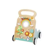Tooky Toy  Wooden Ride-on Walker - საბავშვო ხის ვოლქერი