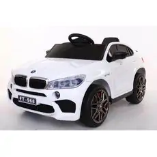 BMW X7 Jeep White - საბავშვო ელექტრო მანქანა