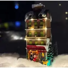 Illuminated Christmas Toy Shop - საახალწლო აქსესუარი განათებით
