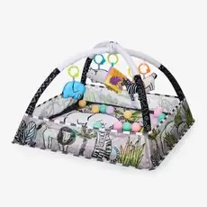 KikkaBoo Playmat Jungle With 18 Balls - განსავითარებელი ხალიჩა