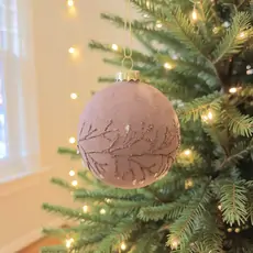 Leaf Ball Hanging Decoration - ნაძვის ხის სათამაშო