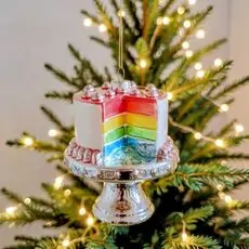 Cake On Stand Hanging Decoration - ნაძვის ხის სათამაშო