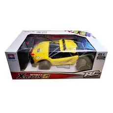 Sporty X-Racing Car Yellow - სათამაშო დისტანციური მანქანა