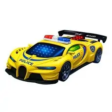 RC Police Car 3D Lighting - სათამაშო დისტანციური მანქანა განათებით