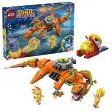 Lego Sonic 77003 Super Shadow vs. Biolizard