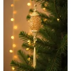 Drop With Dangle Hanging Decoration - ნაძვის ხის სათამაშო