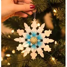 Snowflake Hanging Decoration - ნაძვის ხის სათამაშო
