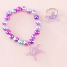 Mermaze Splash bracelet and ring Set - საბავშვო სამაჯური და ბეჭედი
