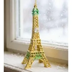 Eiffel Tower Hanging Decoration - ნაძვის ხის სათამაშო