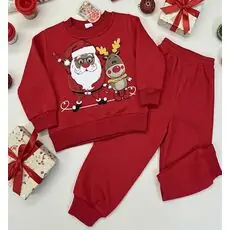 Santa And Reindeer 2 In 1 Set - საბავშვო საახალწლო სპორტული ნაკრები