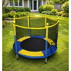 Metal & Plastic Trampoline 140cm 5FT - ბატუტი