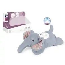 Fluffy Sleepy Elephant - რბილი მუსიკალური სათამაშო სპილო