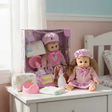 Baby Doll With Accessories Set სათამაშო თოჯინა აქსესუარებით